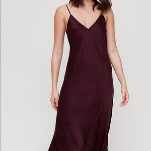 gorgeous soft comfortable satin slip dress